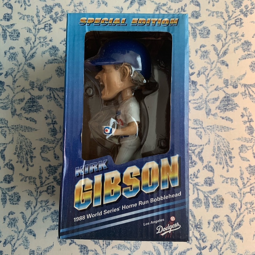 Kirk Gibson Dodgers Bobblehead - 1988 WS Edition